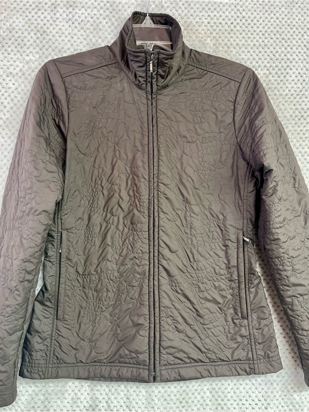 Patagonia Quilted Women's Jacket in Taupe